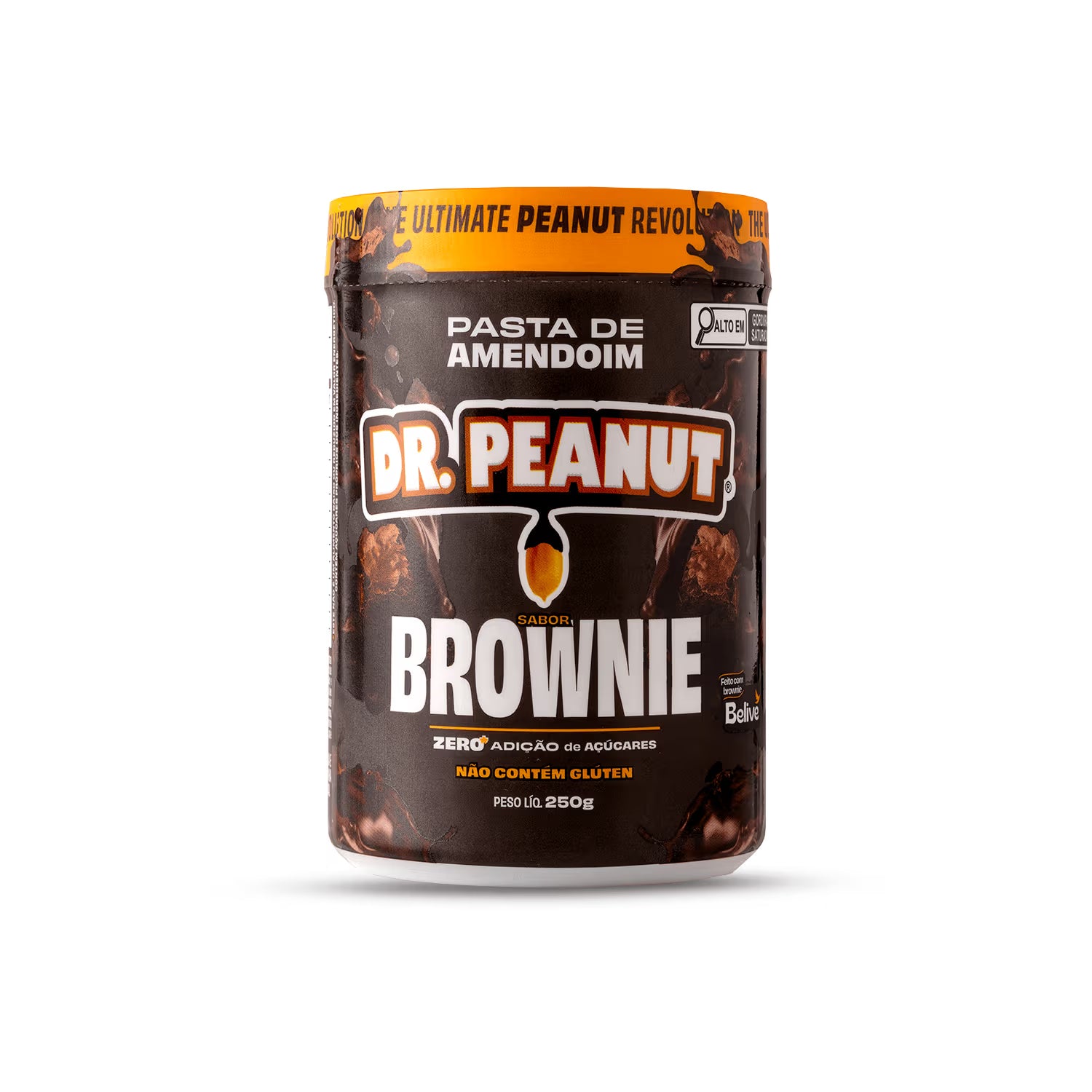 Pasta de amendoim sabor Brownie 250g