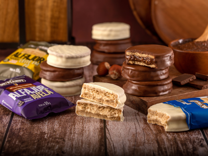 ALFAJOR 12UN 55G - Todos os sabores