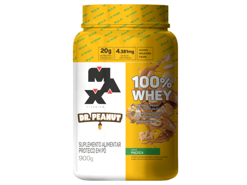 WHEY 100% 900G POTE - Todos os sabores